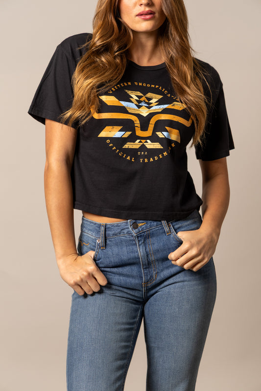 Kimes Ranch Ladies Abiquiu Tee Shirt - Black