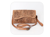 American Darling Genuine Leather Western Wallet Bag - ADBGZ460