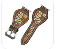 American Darling Genuine Leather Apple Watch Strap - ADWAR156