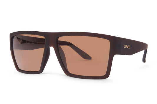 Liive Vision Polarised Sunglasses - AMP - Beer Brown