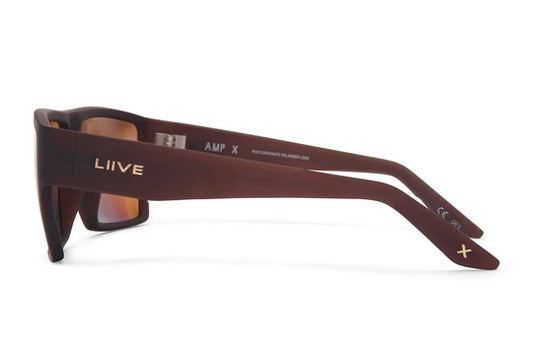 Liive Vision Polarised Sunglasses - AMP - Beer Brown