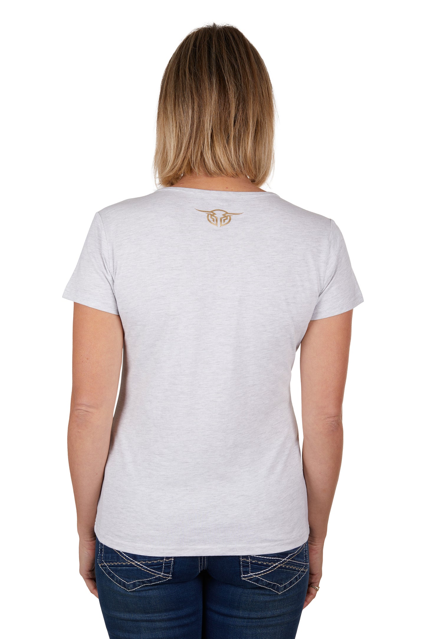 Bullzye Ladies Wings S/S Tee - B3S2502325 - ON SALE