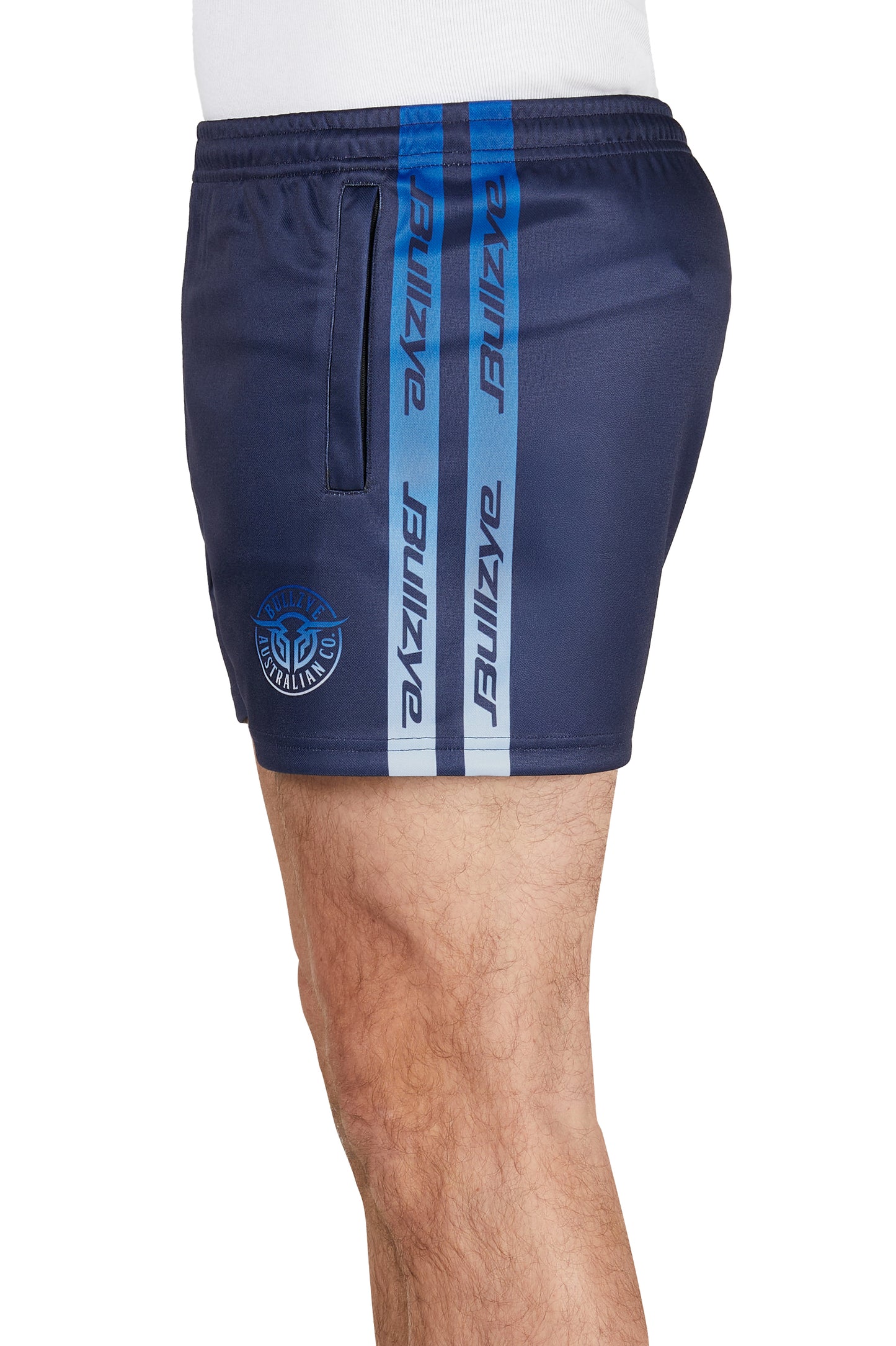 Bullzye Mens Sports Short - B5S1309487-Navy