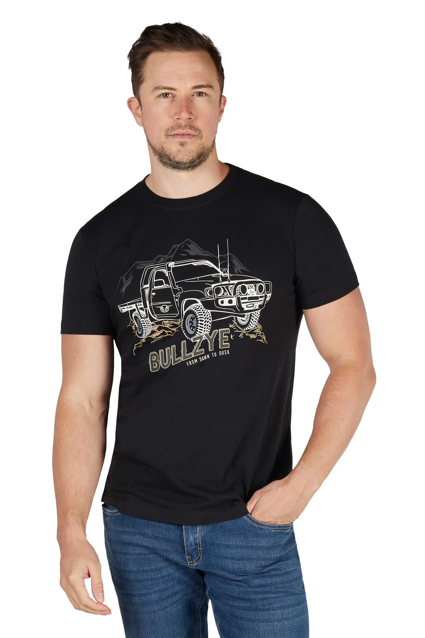 Bullzye Mens Dusk S/S Tee - B5S1503481
