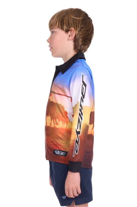Bullzye Boys Long Sleeve Tee - B5S3569492