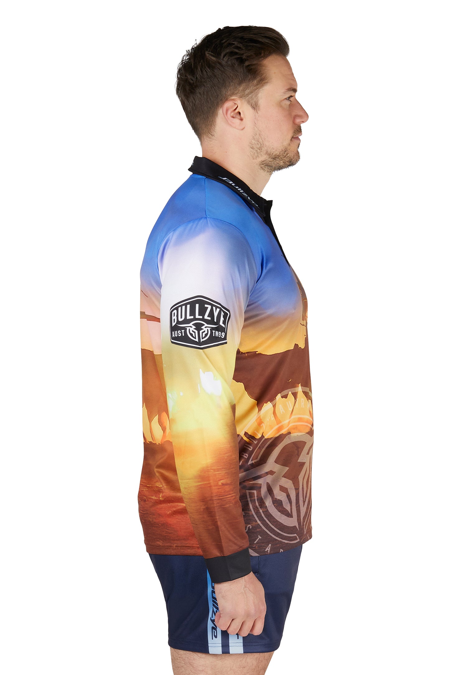 Bullzye Mens Outback Long Sleeve Tee - B5S1569492