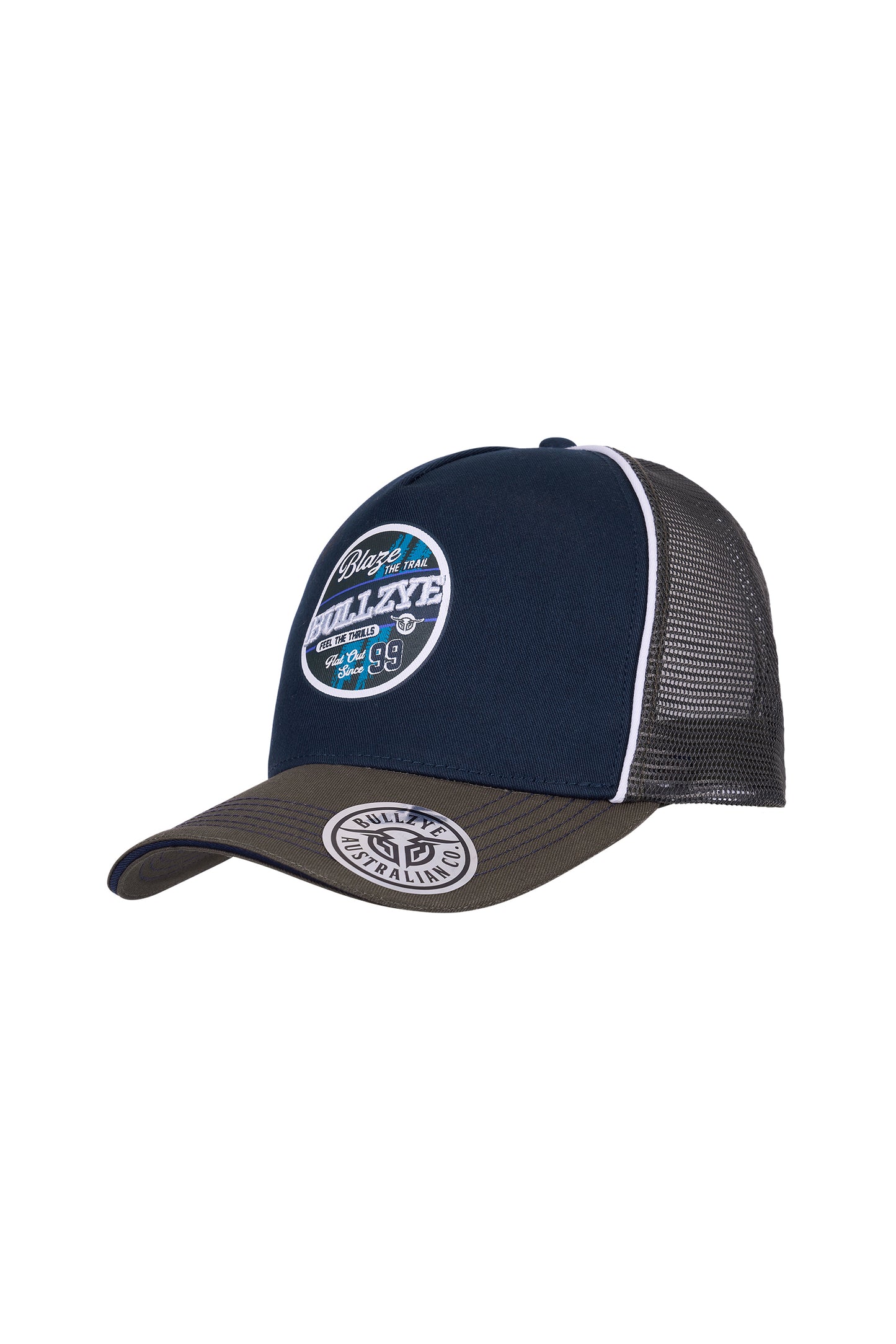 Bullzye Blaze High Profile Trucker Cap - B5S1945CAP