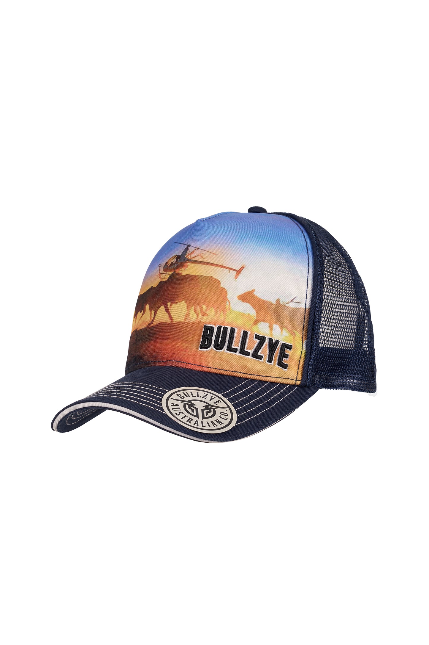 Bullzye Outback High Profile Trucker Cap - B5S1947CAP