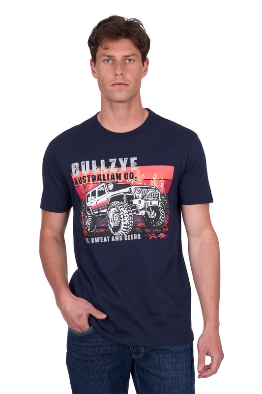 Bullzye Mens Crawford S/S Tee - B5W1503441