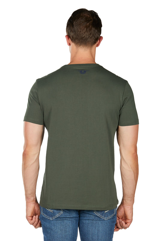 Bullzye Mens Live Fast S/S Tee - B6W1503506