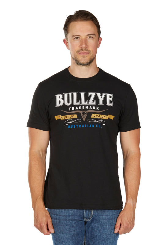 Bullzye Mens Trademark S/S Tee - B6W1503509