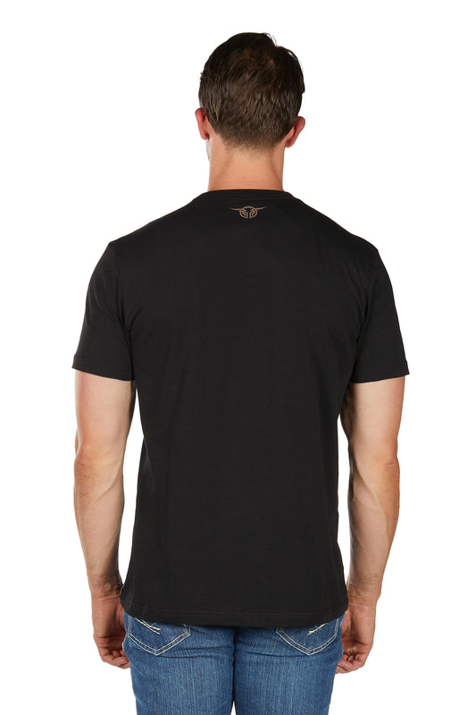 Bullzye Mens Trademark S/S Tee - B6W1503509