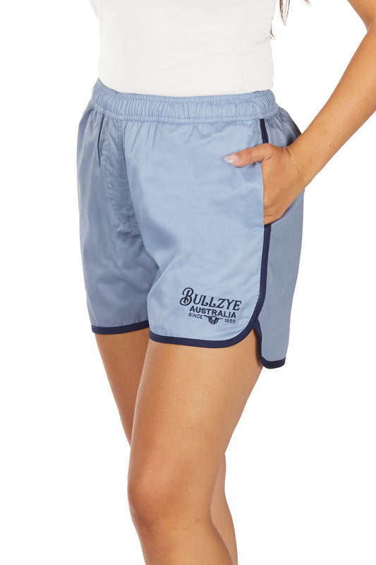 Bullzye Ladies Raechel Short - B6W2301535 Light Blue/Navy
