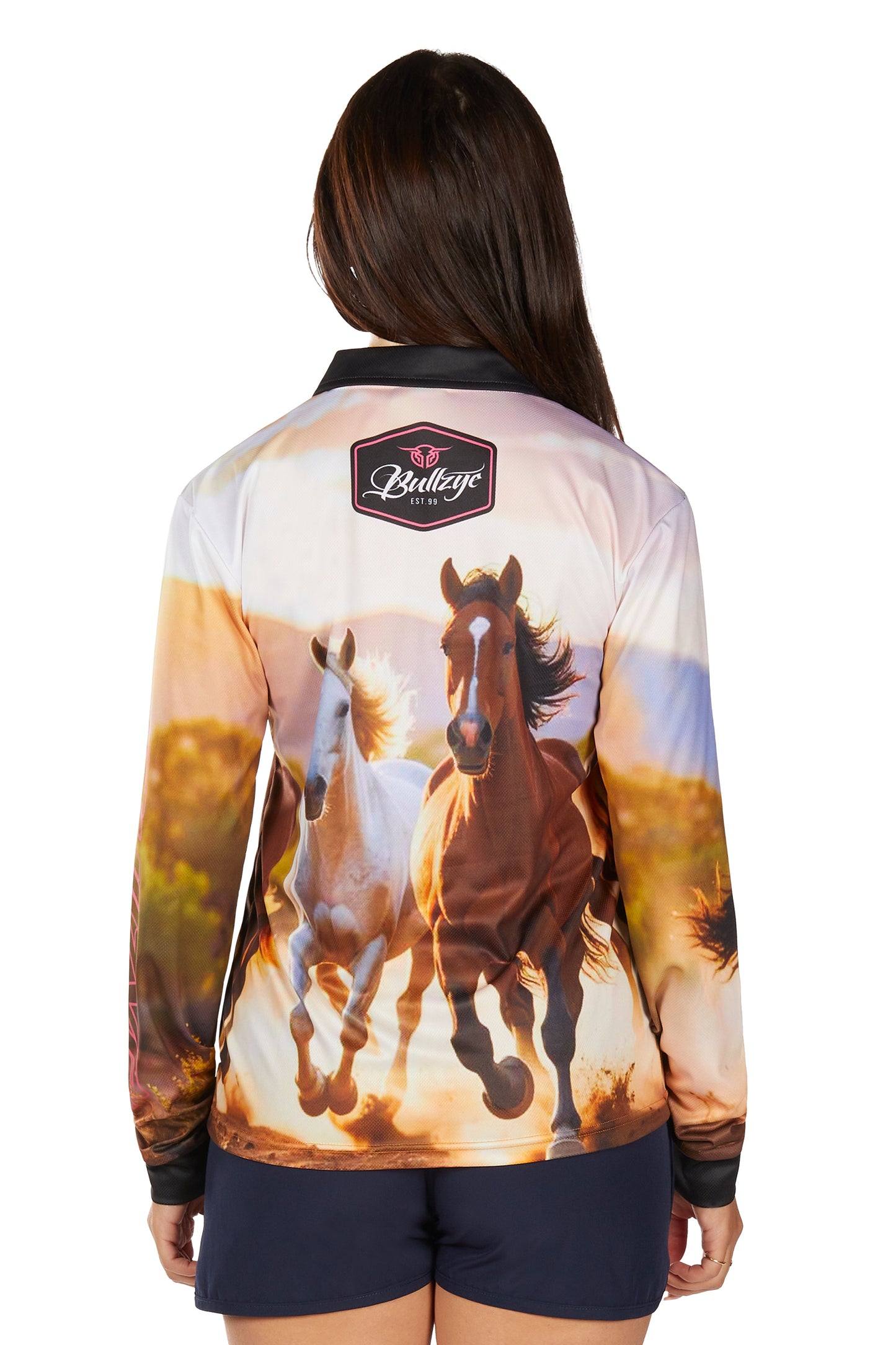 Bullzye Ladies Gallop Long Sleeve Tee - B6W2502538