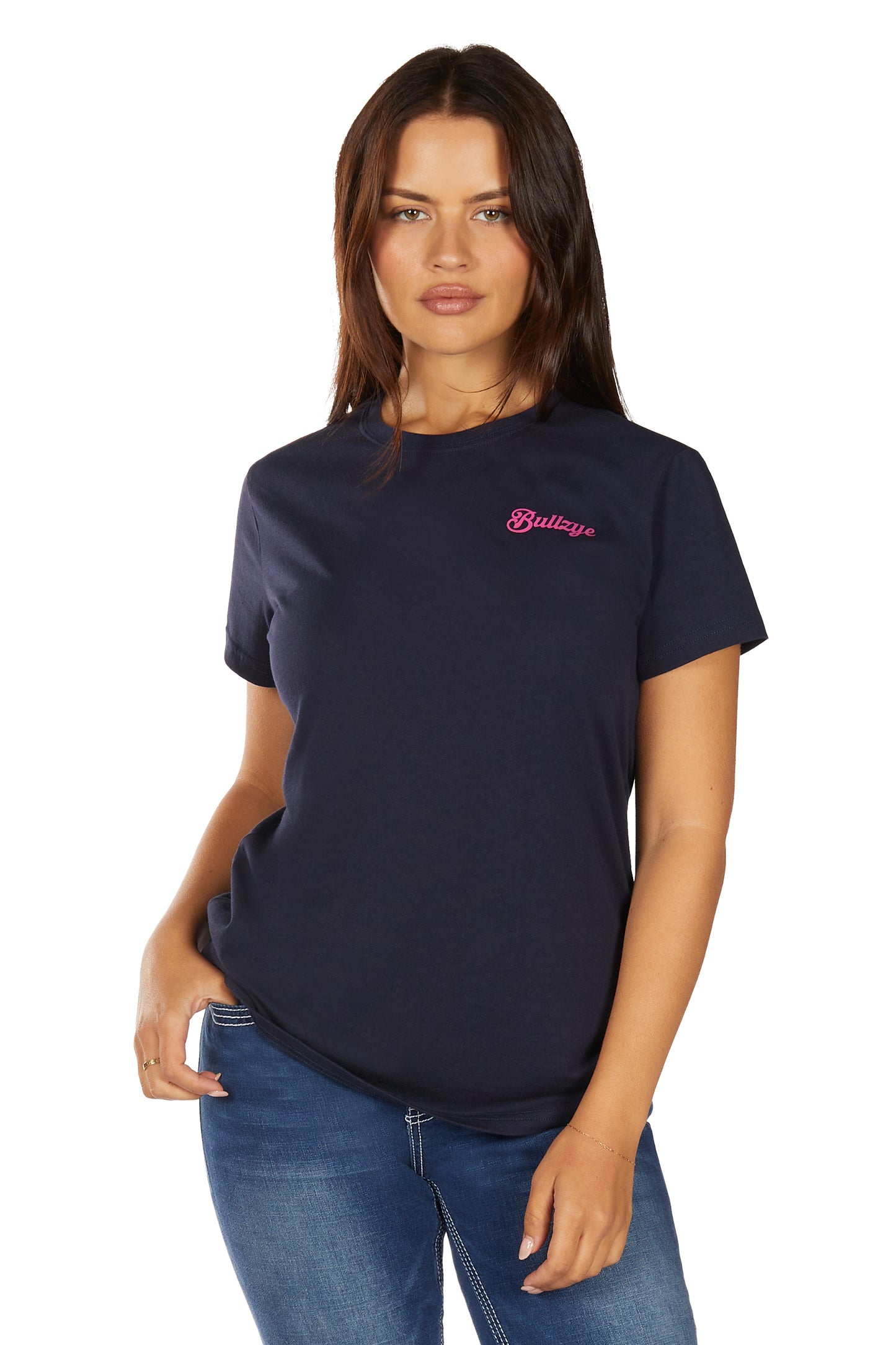 Bullzye Ladies Vibes S/S Tee - B6W2503527