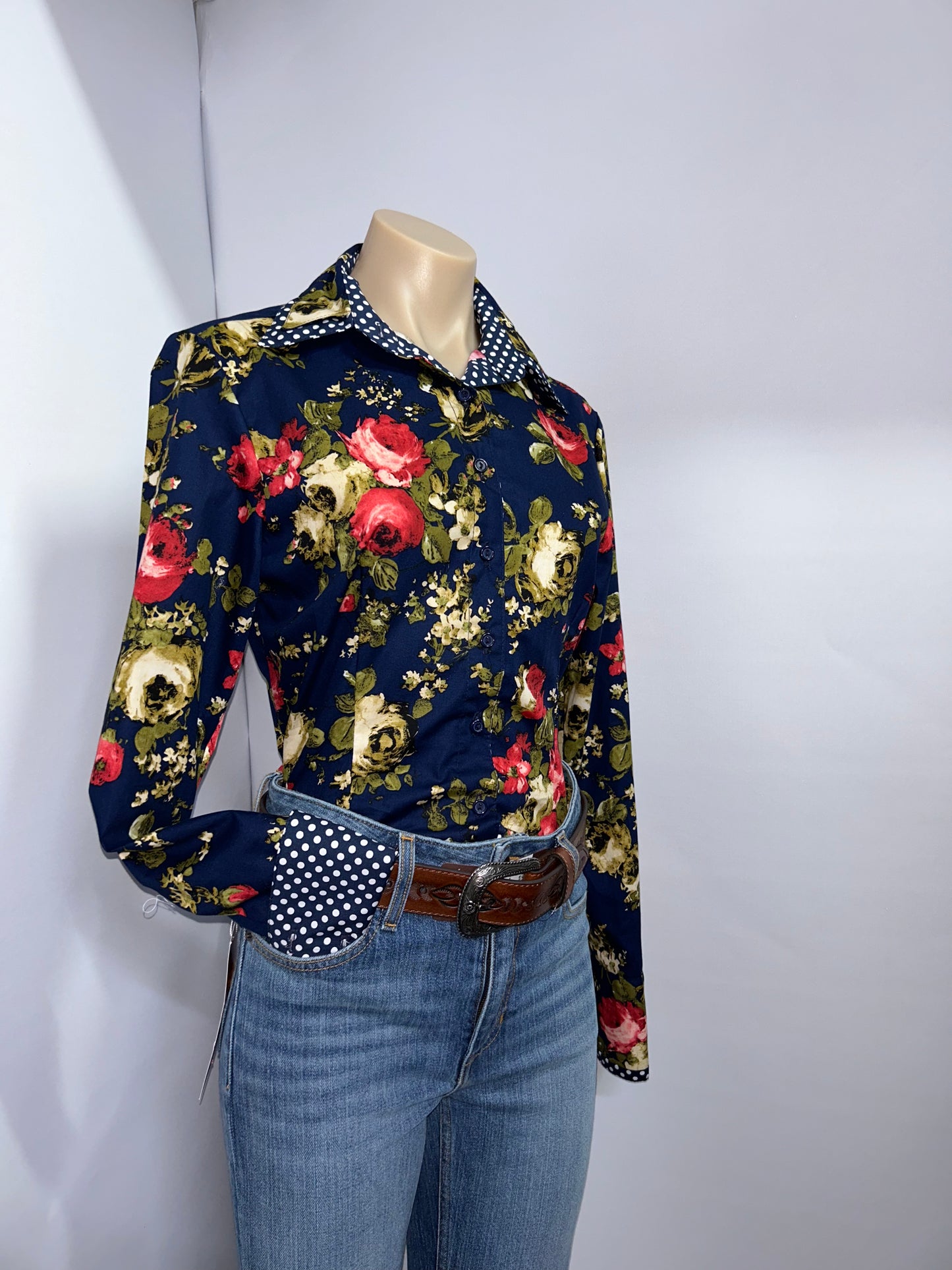 Netties Ladies Arlet Fitted L/S Shirt