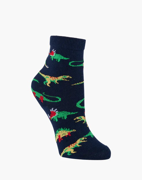 Bamboozld Kids Dinosaurs Bamboo Socks - Navy