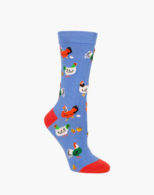 Bamboozld Ladies Miss Clucky Bamboo Sock - Lavender