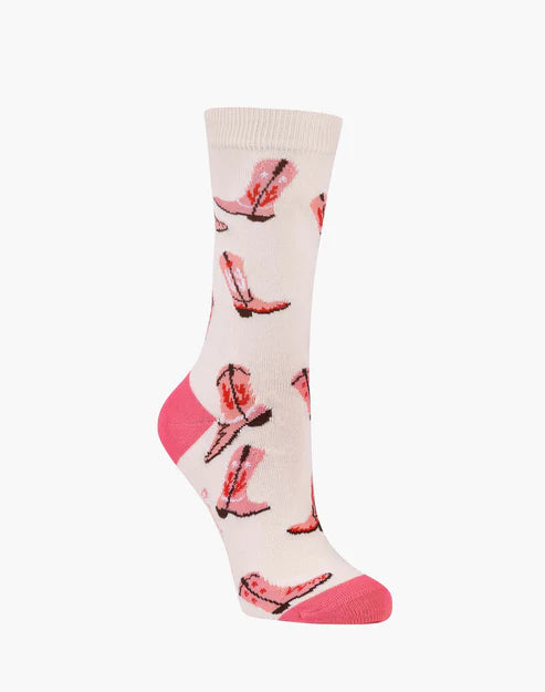 Bamboozld Ladies Boot Scoot Bamboo Sock - Natural