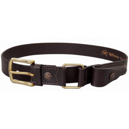 Toowoomba Saddlery Australian Made Stockmans Belt with Pouch and Square