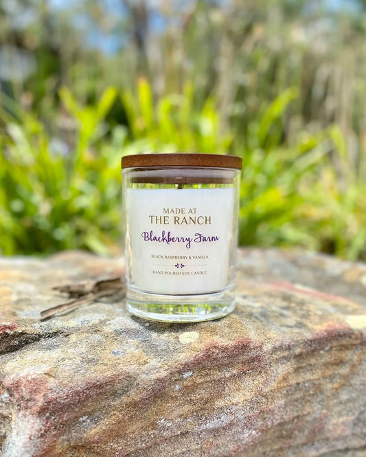 Made At The Ranch Soy Candle Large with Box - Blackberry Farm