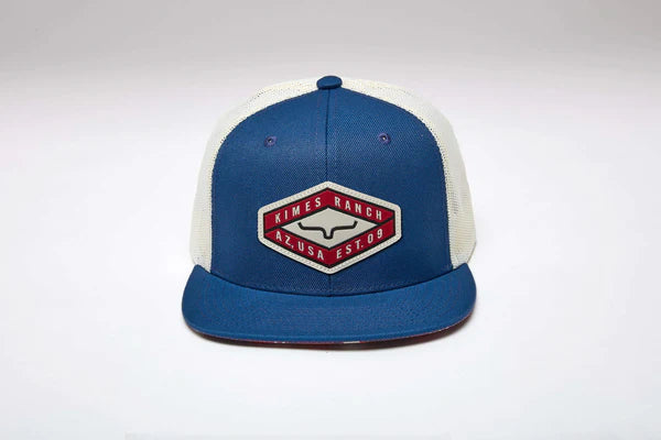 Kimes Ranch Boxer Cap - Blue