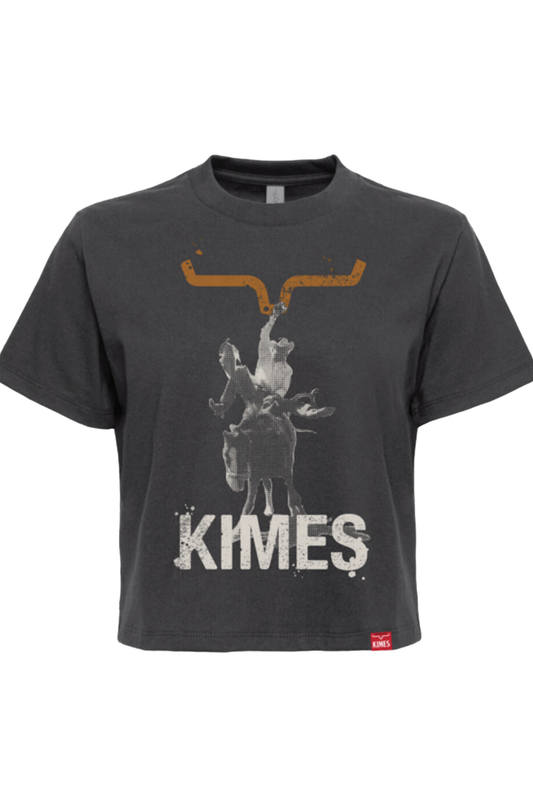Kimes Ranch Ladies Bucks T Shirt - Bucks - Graphite