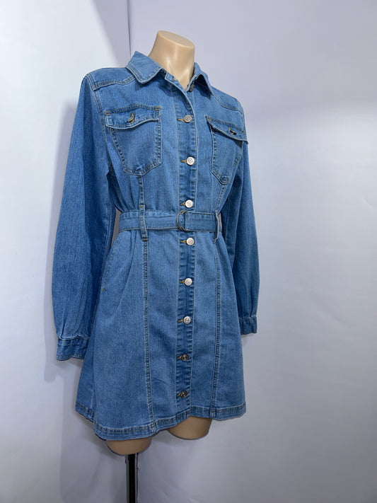 Spicy Sugar Ladies Denim Dress - LA1037SS