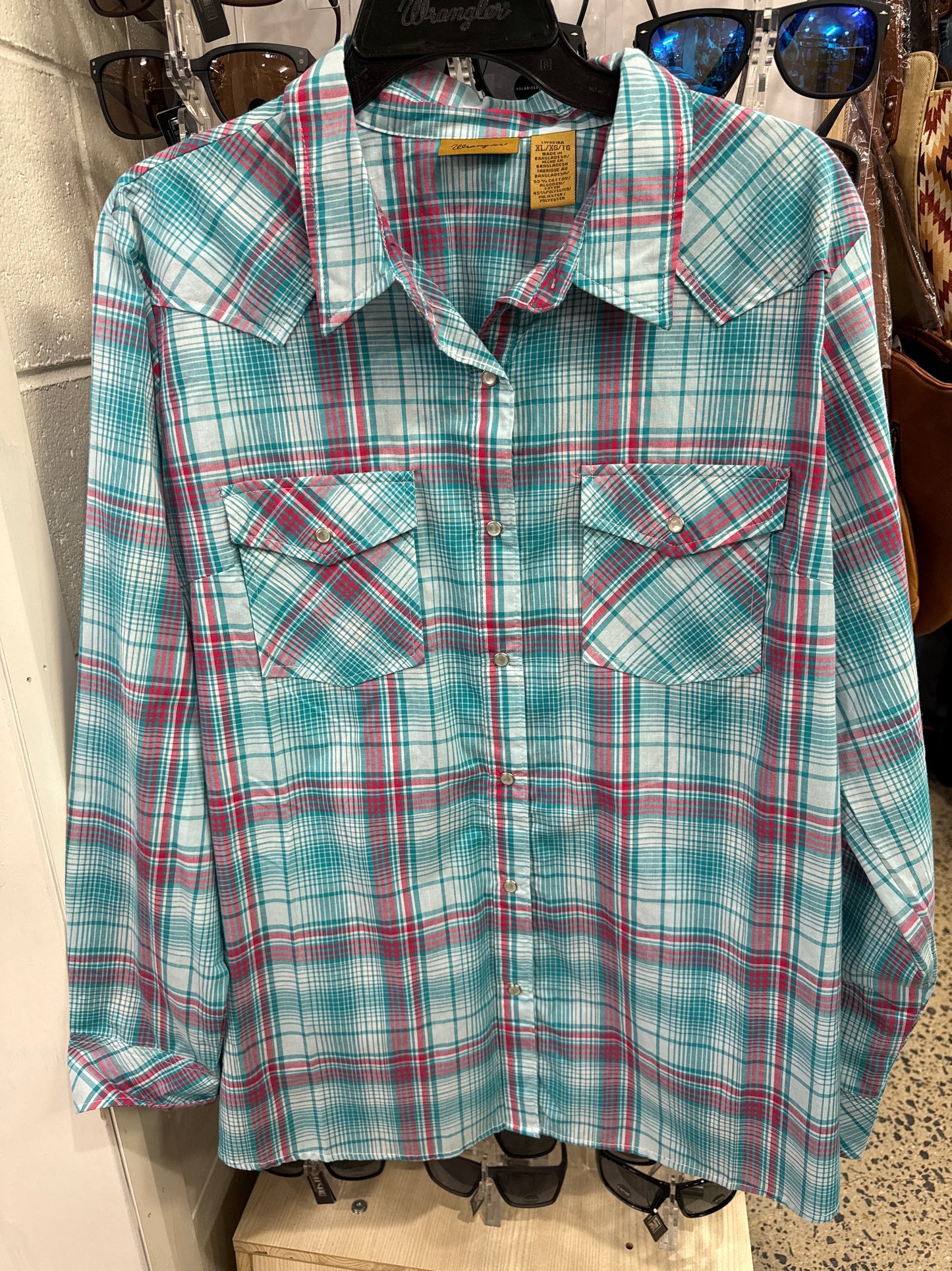 Wrangler USA Ladies L/S Shirt - 10LW001RA - On Sale