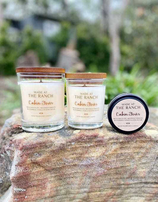 Made At The Ranch Soy Scent Sampler Candle - Cabin Fever