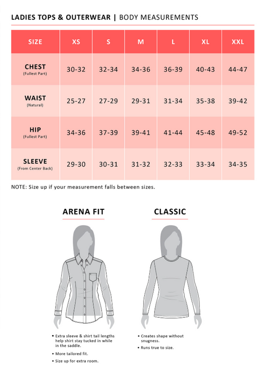 Cinch Ladies L/S Shirt - MSW9165048