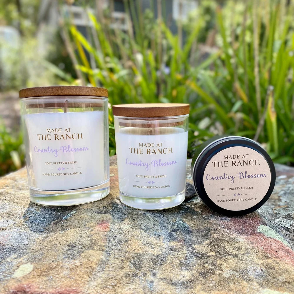 Made At The Ranch Soy Candle Medium - Farmers Garden