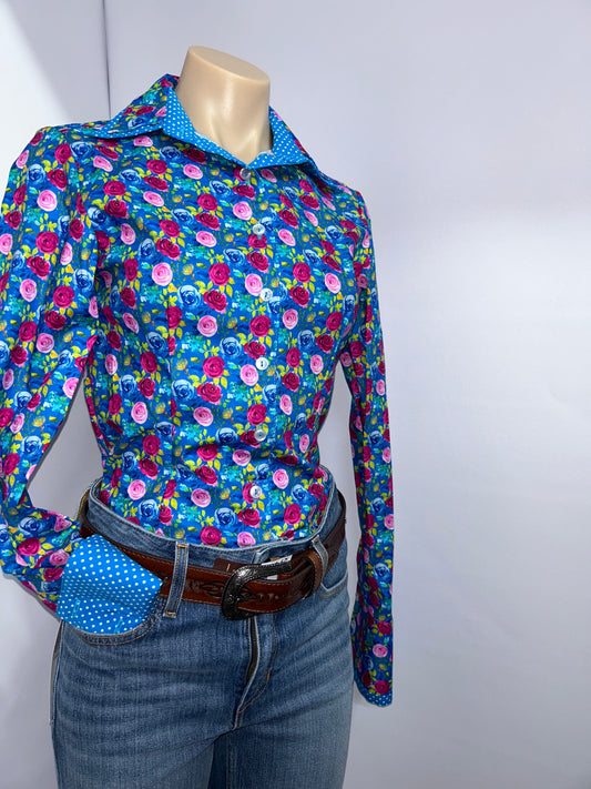 Netties Ladies Jaylene Fitted L/S Shirt