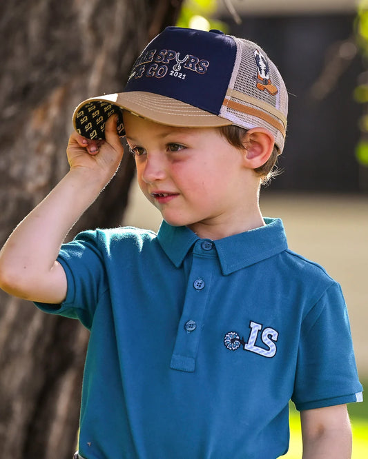 Little Spurs & Co Toddler Navy Cap