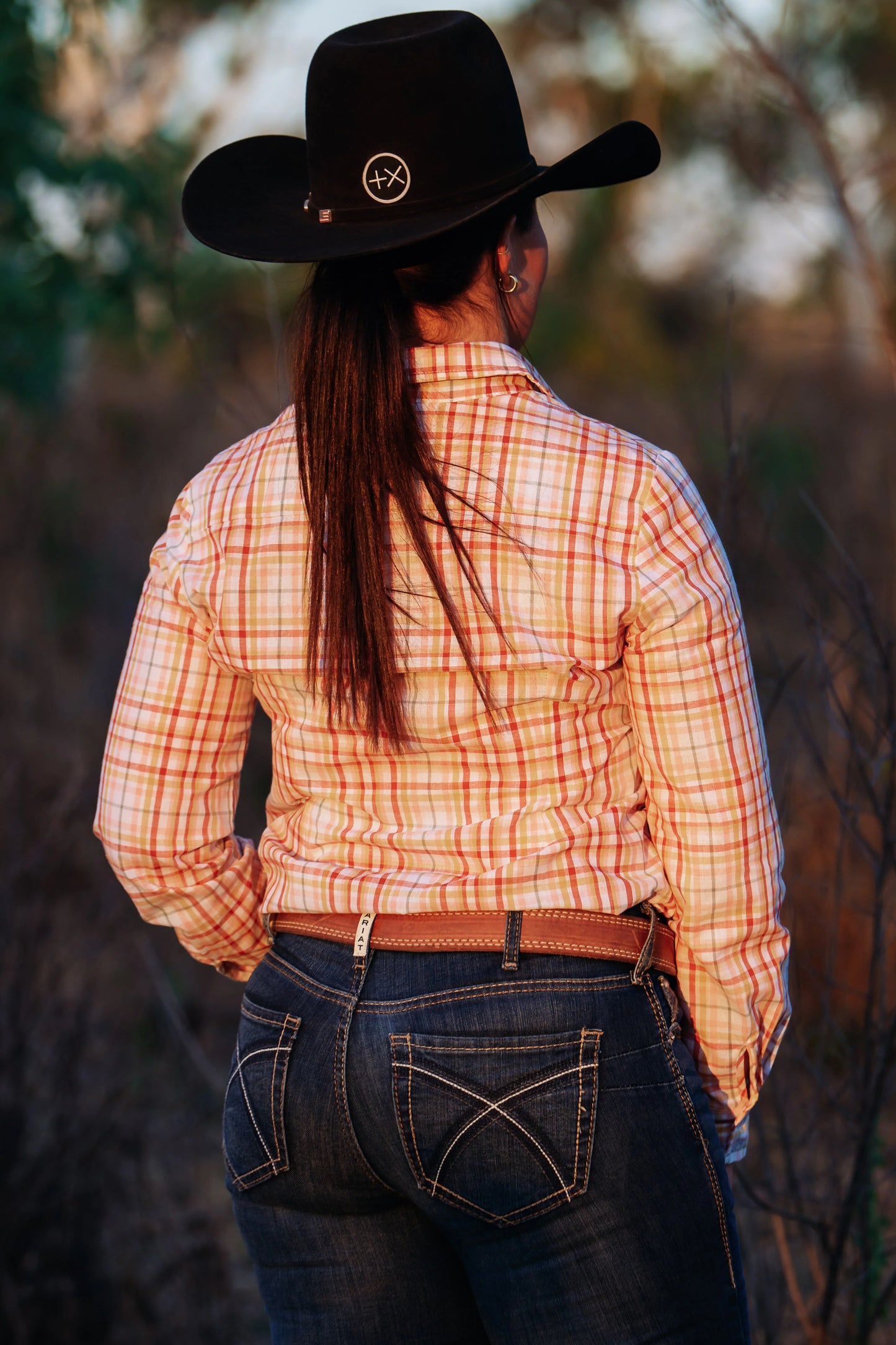 Lime & Soda Ivy L/S Shirt - Sunset Plaid