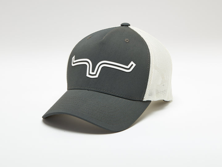 Kimes Ranch 110 Double Trac Trucker Hat - Graphite