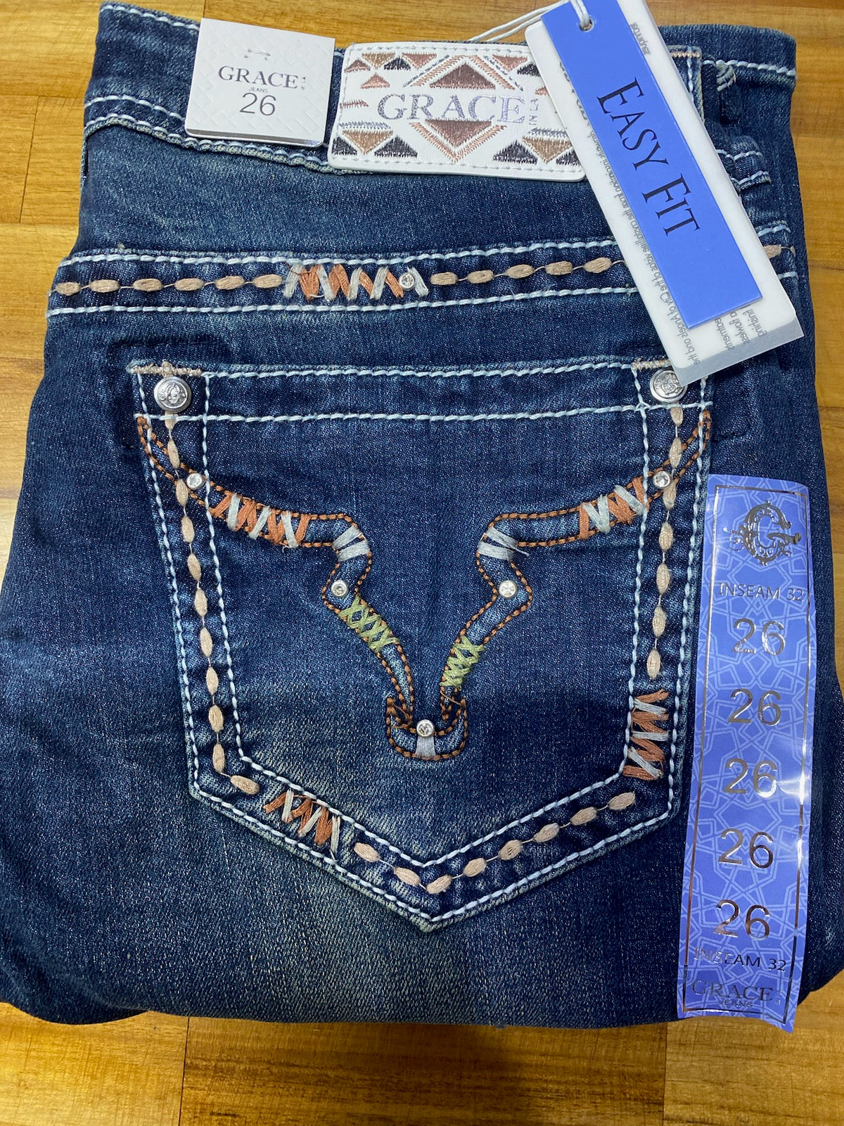 Grace in LA Easy Fit Jeans - EB81658