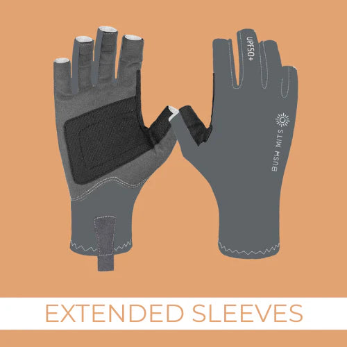 Bush Mits The Bradys UPF 50+ Sun Protection Gloves