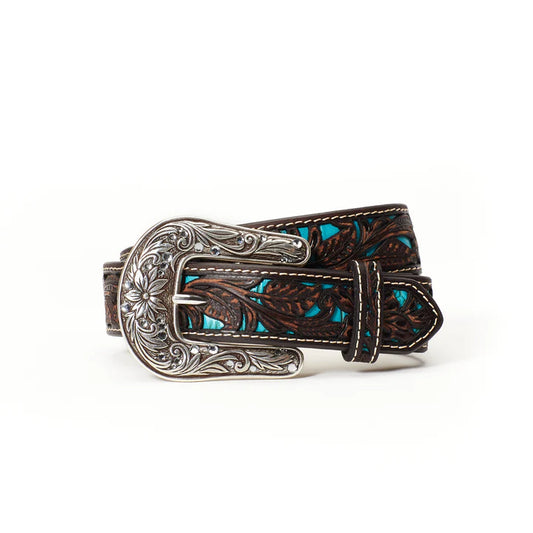 Ariat Kids Pierced Floral Belt