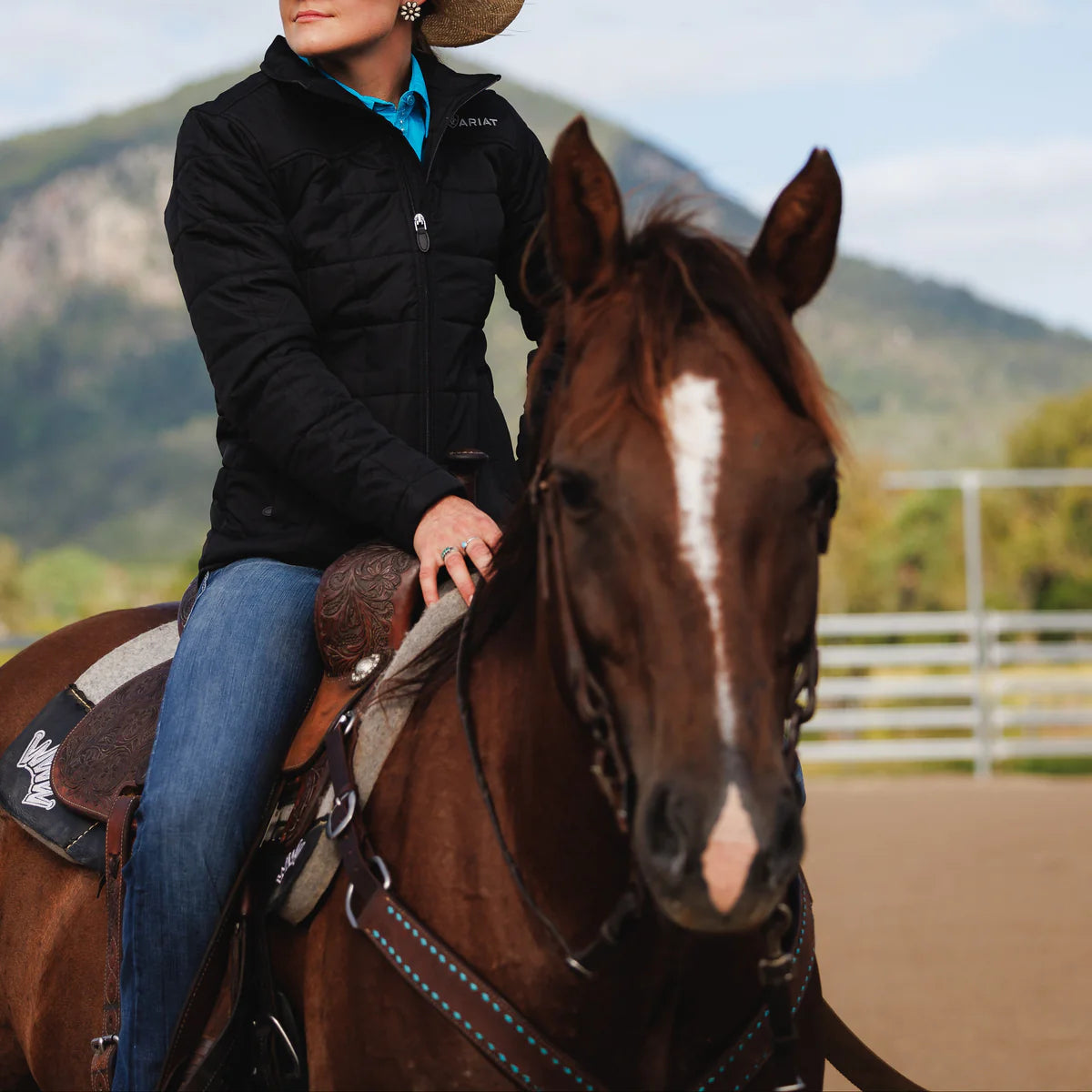 Ariat Ladies REAL Crius Jacket - Black - 10032982