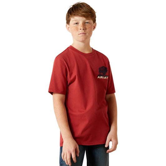 Ariat Boys Buffalo Flat S/S Tee - 10065979