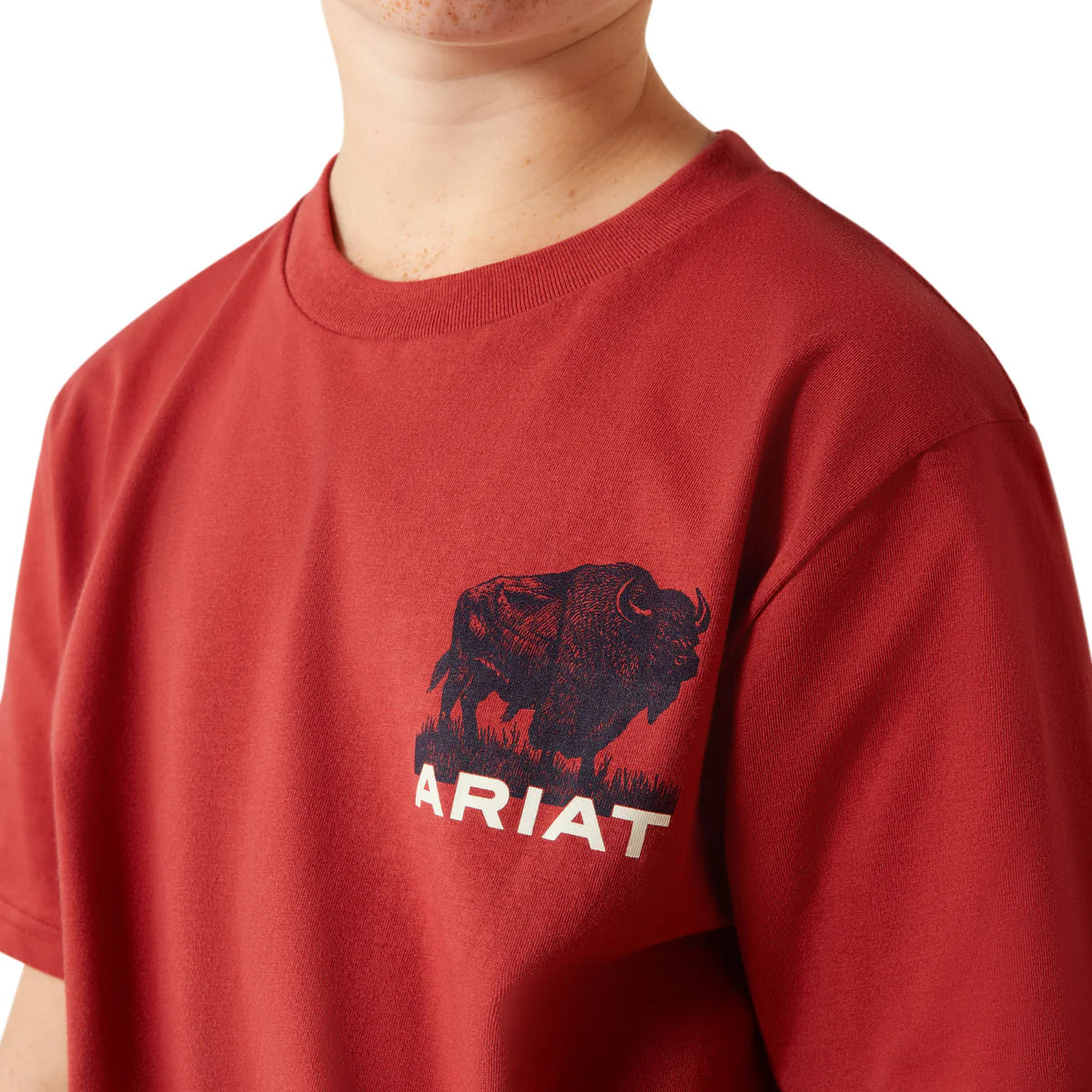 Ariat Boys Buffalo Flat S/S Tee - 10065979