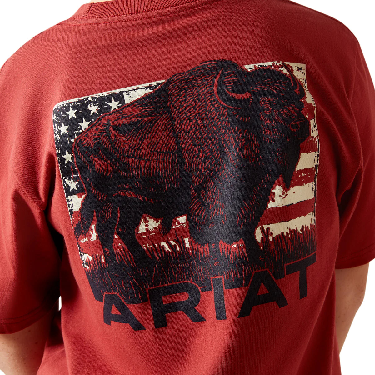 Ariat Boys Buffalo Flat S/S Tee - 10065979