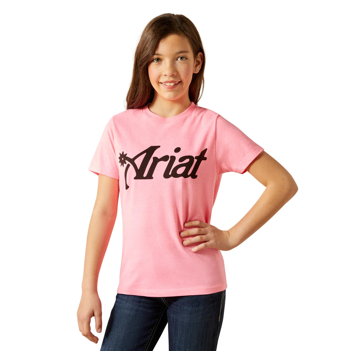 Ariat Girls Spur Script S/S Tee - 10063748