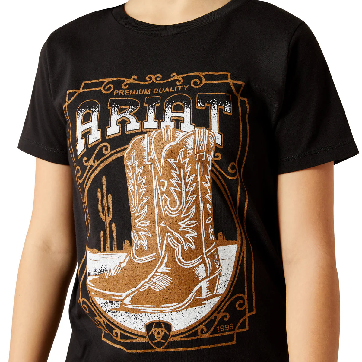 Ariat Girls Boot Cloche S/S Tee - 10063749