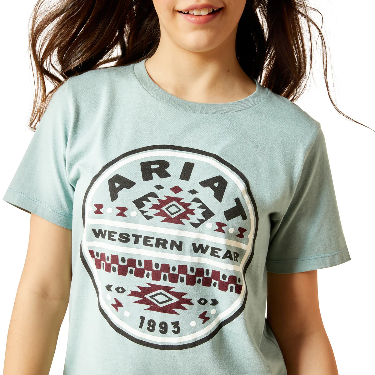 Ariat Girls SW Brand Lock Up S/S Tee - 10063750