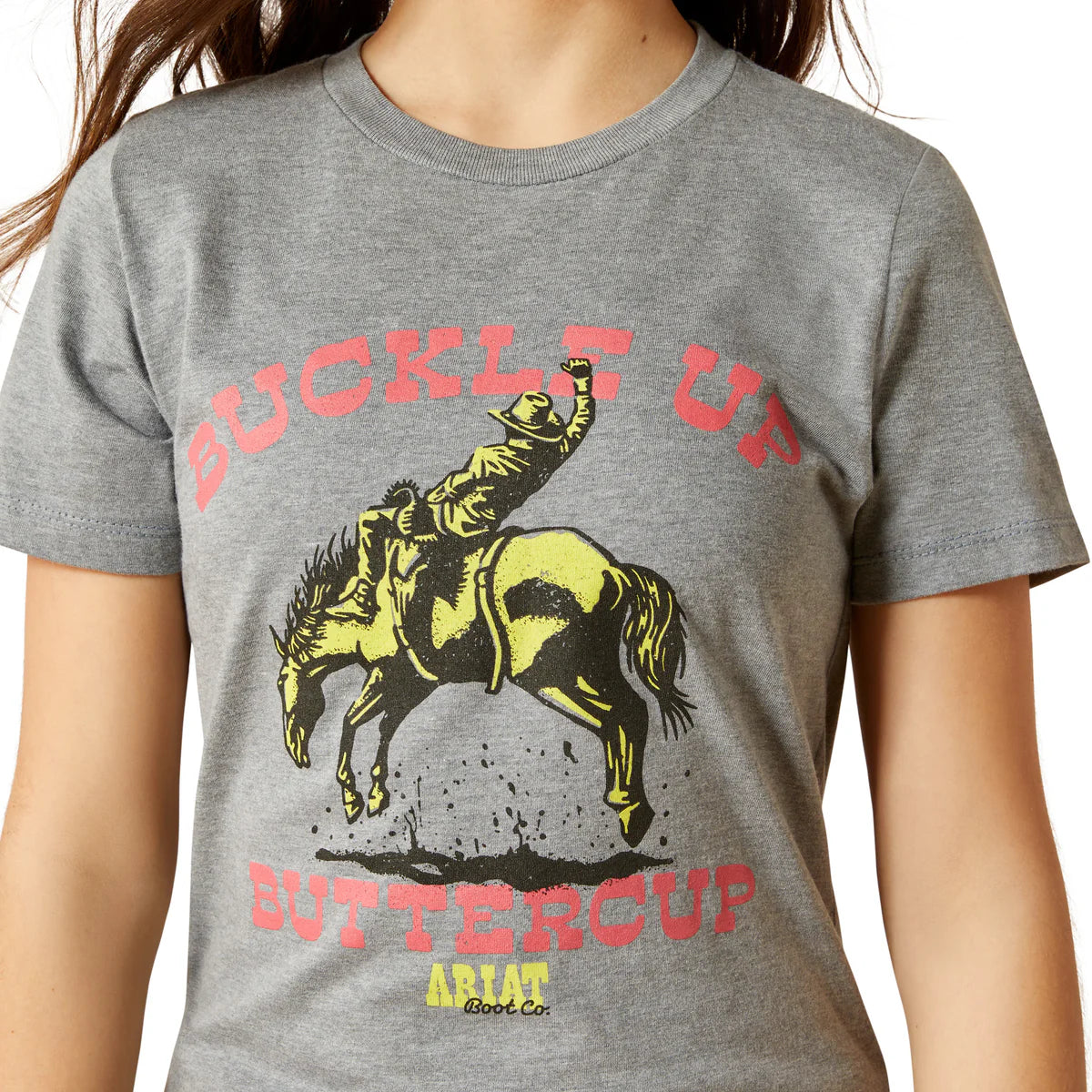 Ariat Girls Buck Up S/S Tee - 10063753
