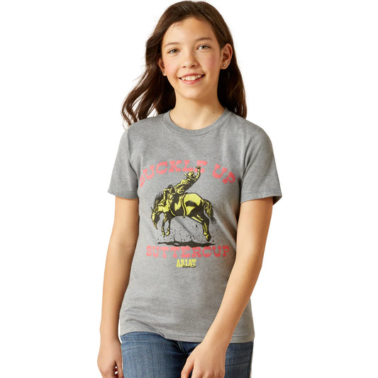 Ariat Girls Buck Up S/S Tee - 10063753