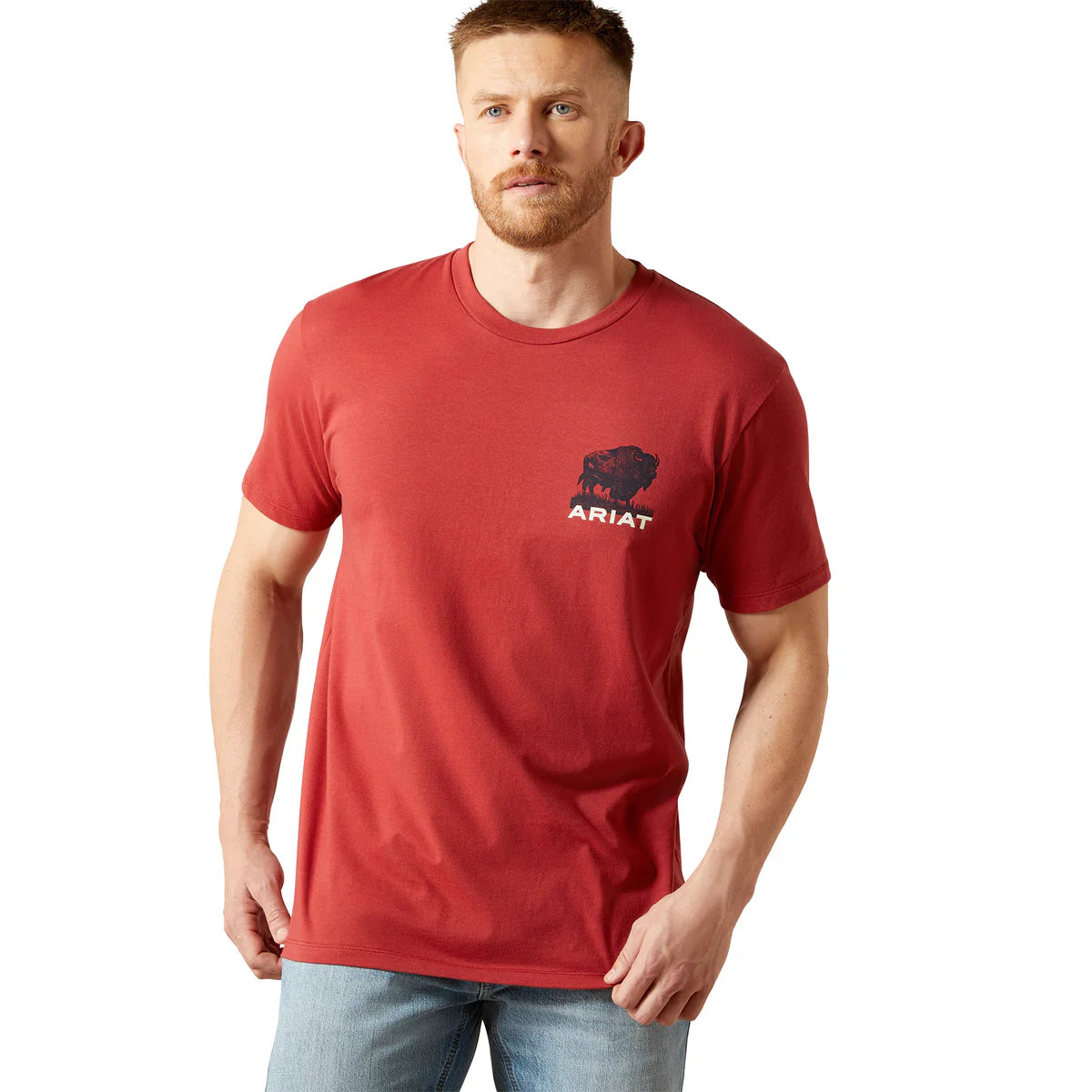 Ariat Mens Buffalo Flat S/S Tee - 10065897