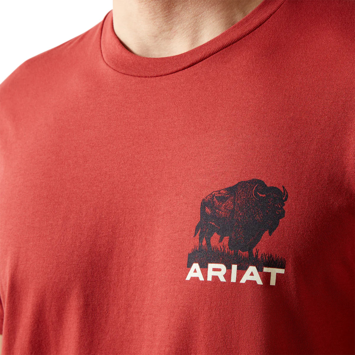 Ariat Mens Buffalo Flat S/S Tee - 10065897